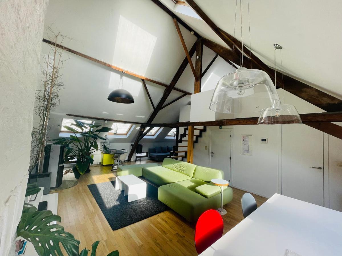 Spacious Loft In The Historical Centre Гент Экстерьер фото